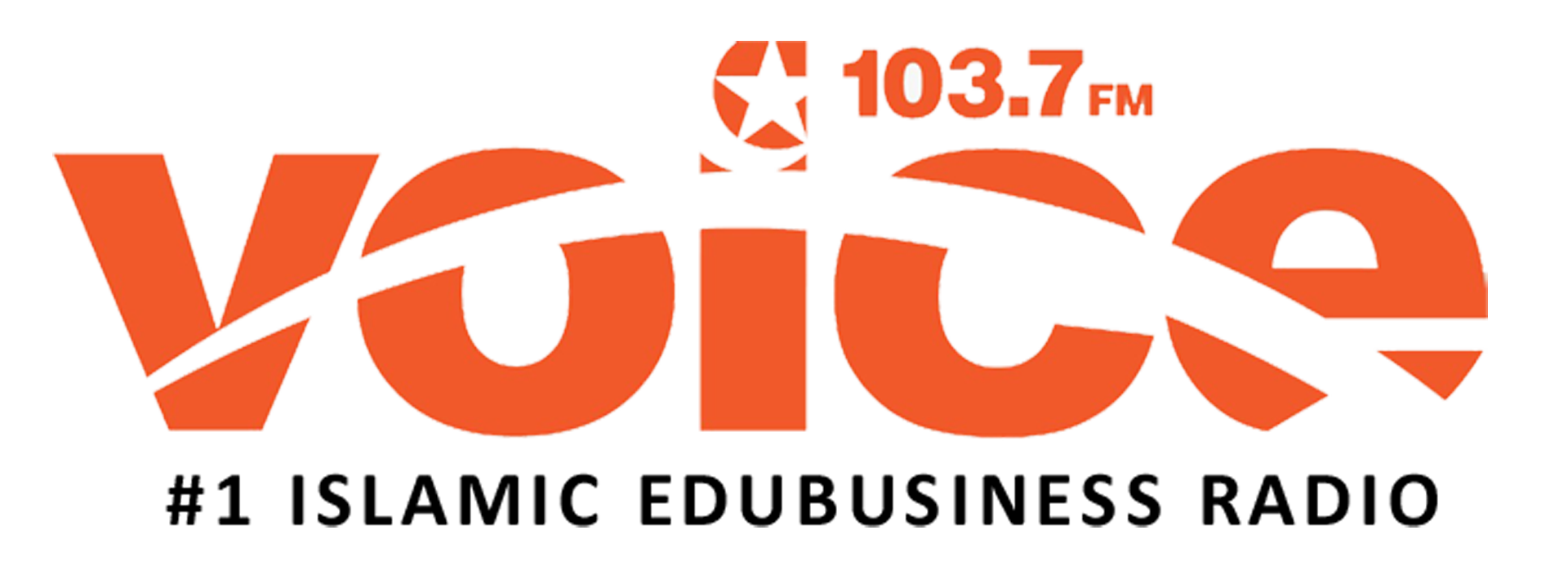 Logo Voice 103.7 FM Balikpapan